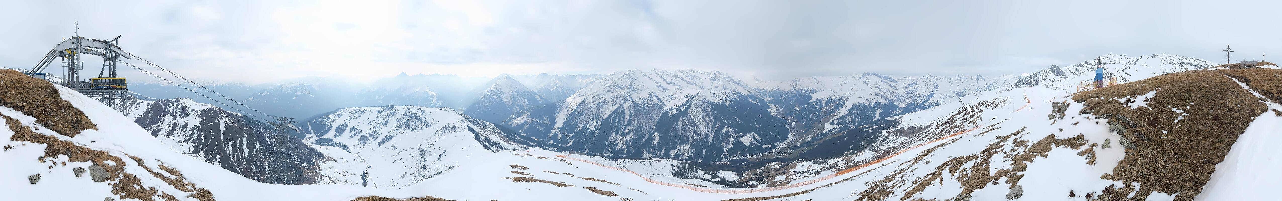 Archiv Foto Webcam Tux - Ausblick von der Wanglspitze
