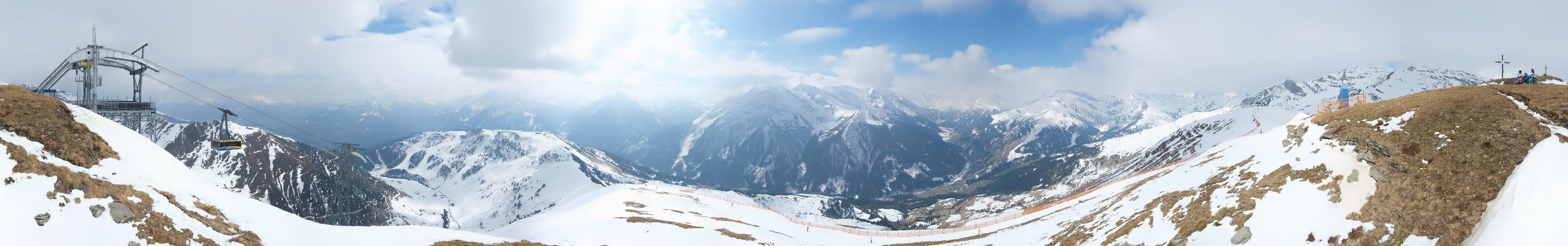 Archiv Foto Webcam Tux - Ausblick von der Wanglspitze