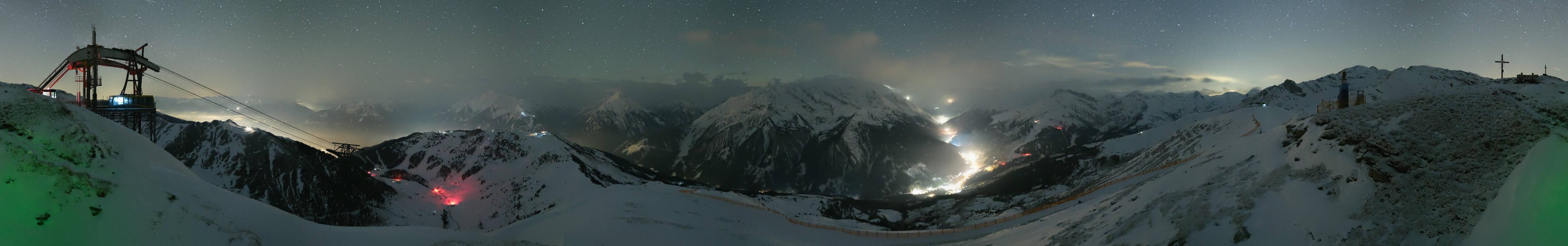 Archiv Foto Webcam Tux - Ausblick von der Wanglspitze