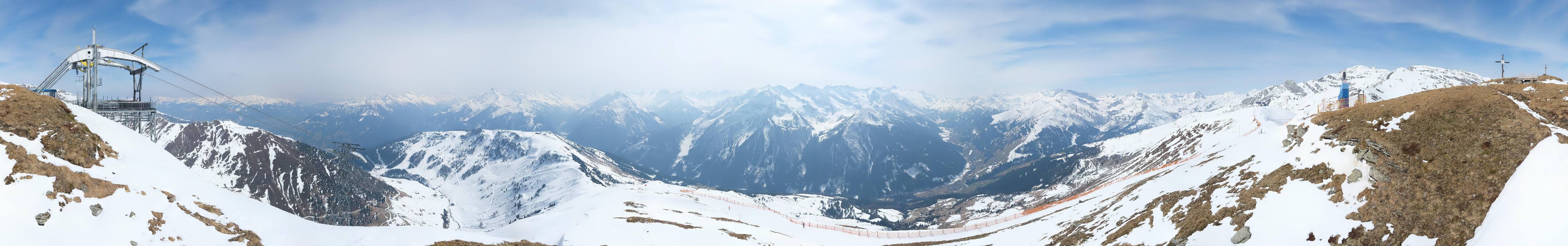 Archiv Foto Webcam Tux - Ausblick von der Wanglspitze