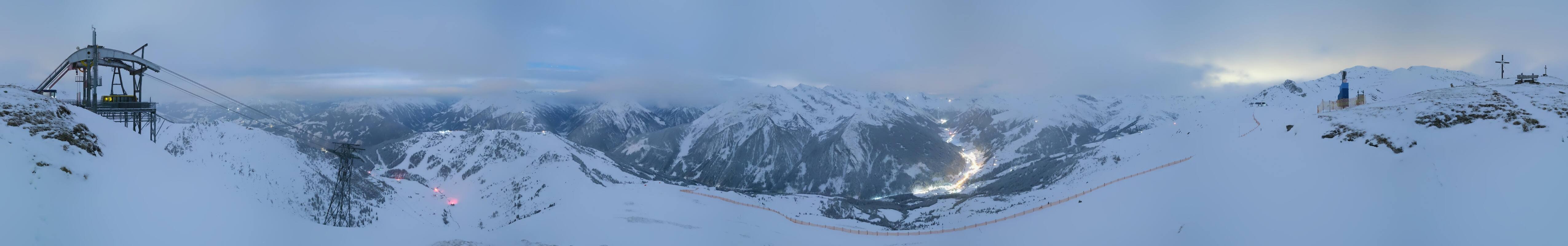Archiv Foto Webcam Tux - Ausblick von der Wanglspitze