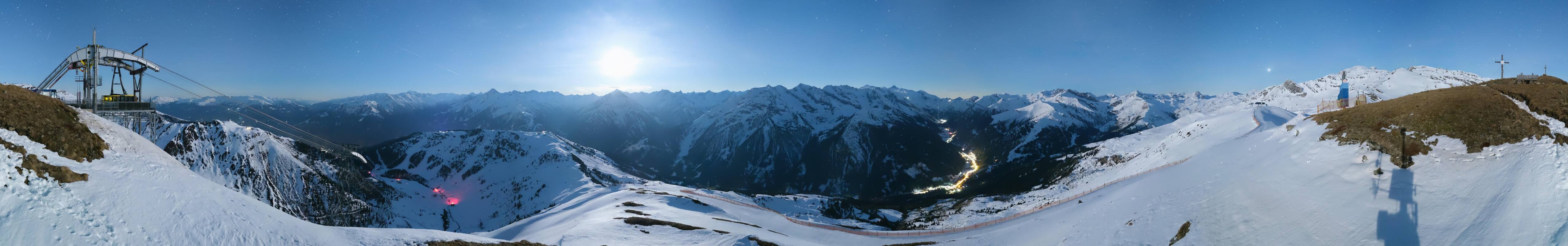 Archiv Foto Webcam Tux - Ausblick von der Wanglspitze