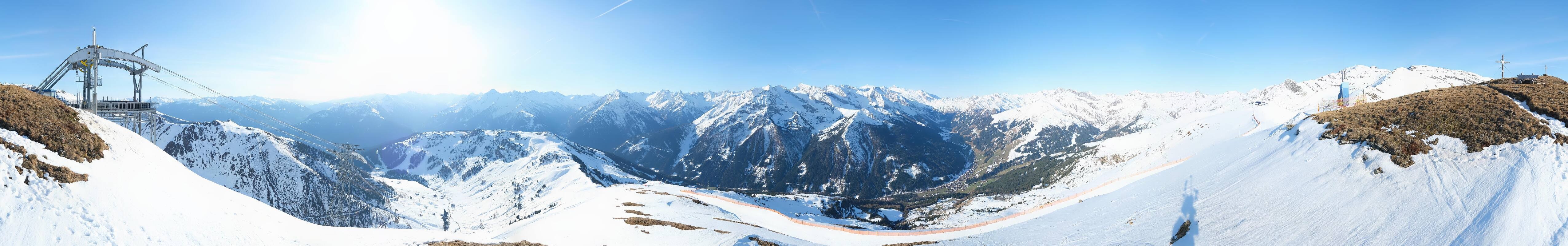 Archiv Foto Webcam Tux - Ausblick von der Wanglspitze