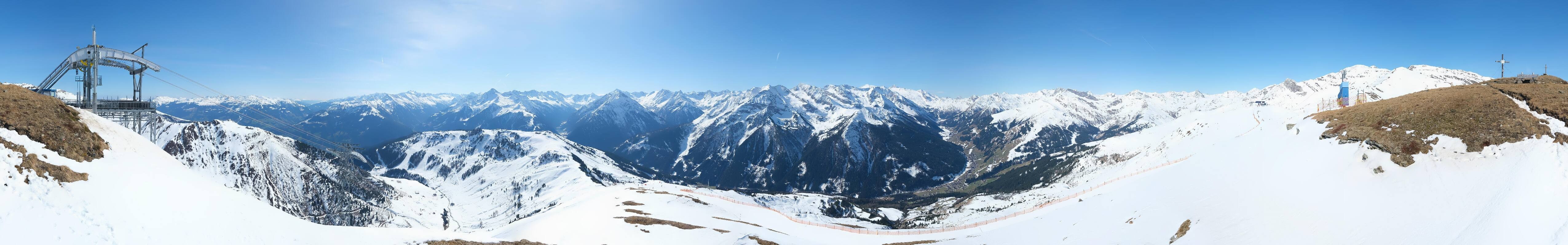 Archiv Foto Webcam Tux - Ausblick von der Wanglspitze
