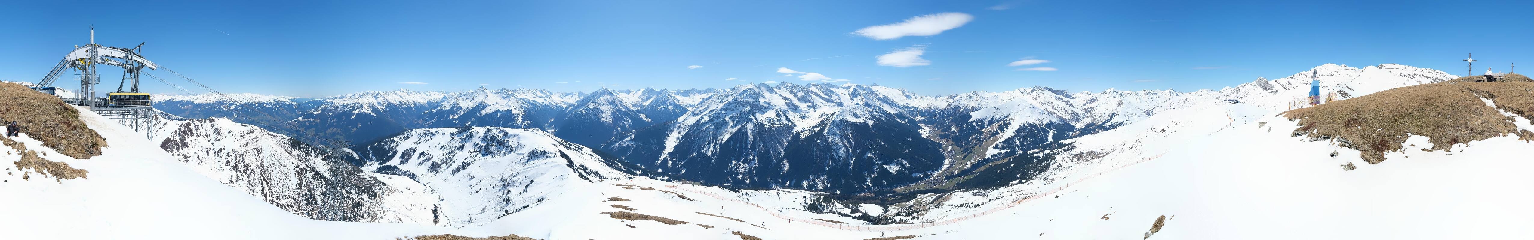 Archiv Foto Webcam Tux - Ausblick von der Wanglspitze