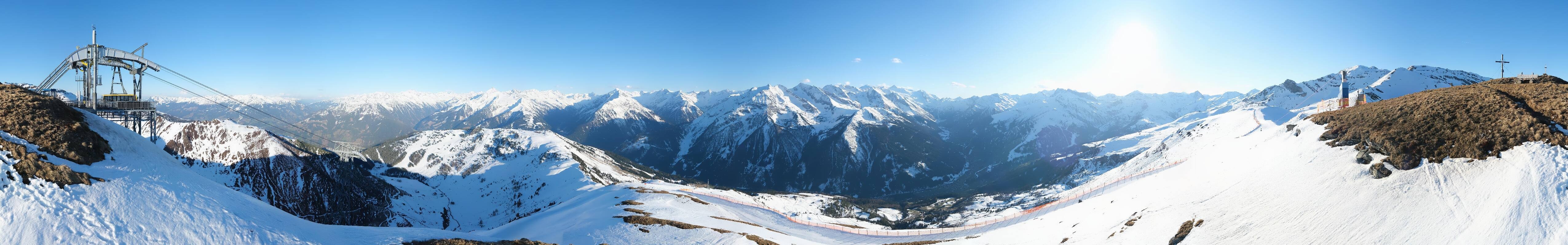 Archiv Foto Webcam Tux - Ausblick von der Wanglspitze
