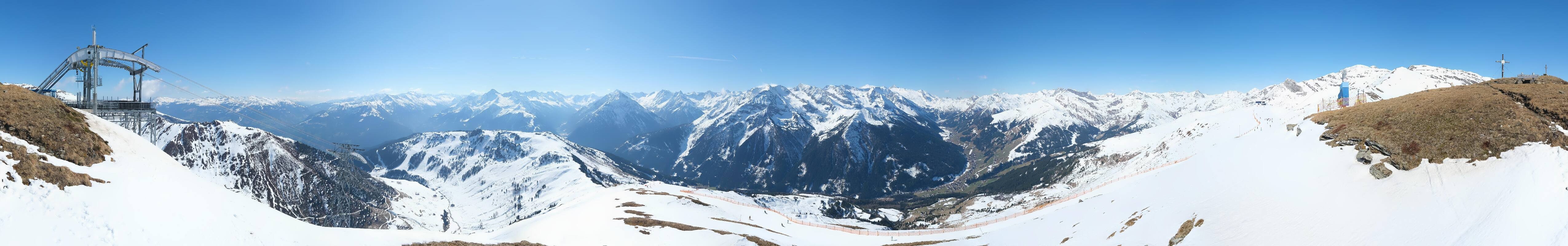 Archiv Foto Webcam Tux - Ausblick von der Wanglspitze