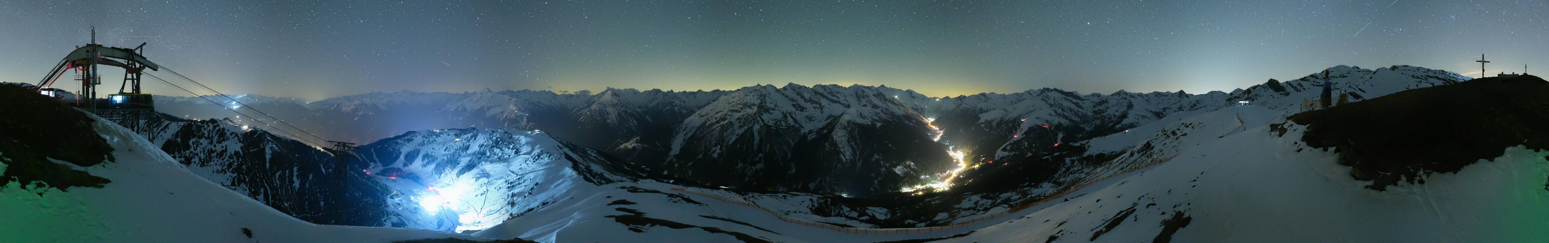 Archiv Foto Webcam Tux - Ausblick von der Wanglspitze