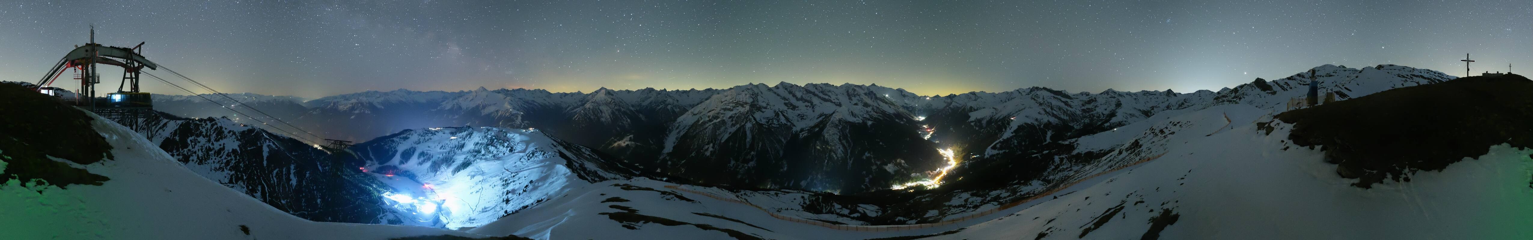 Archiv Foto Webcam Tux - Ausblick von der Wanglspitze