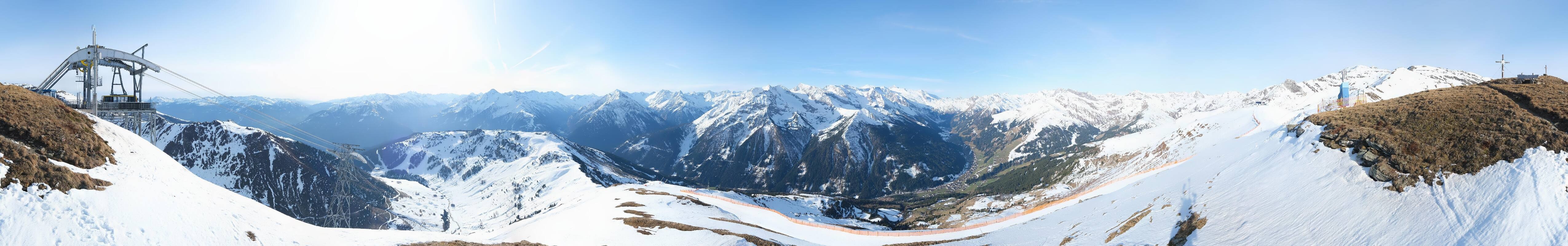 Archiv Foto Webcam Tux - Ausblick von der Wanglspitze