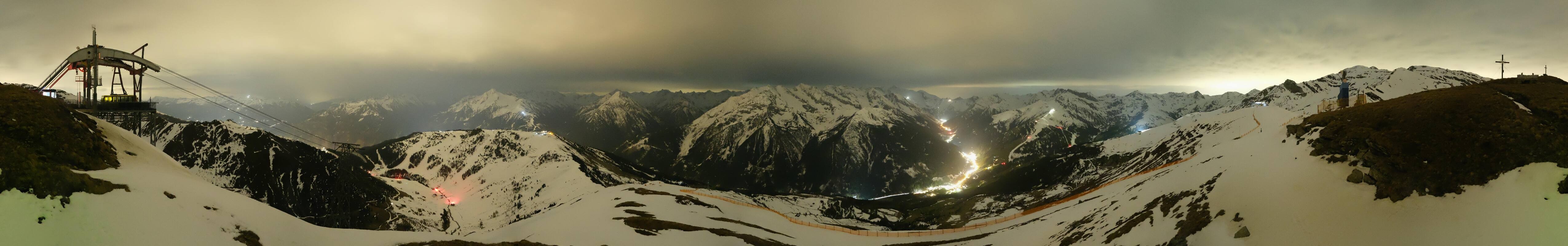 Archiv Foto Webcam Tux - Ausblick von der Wanglspitze