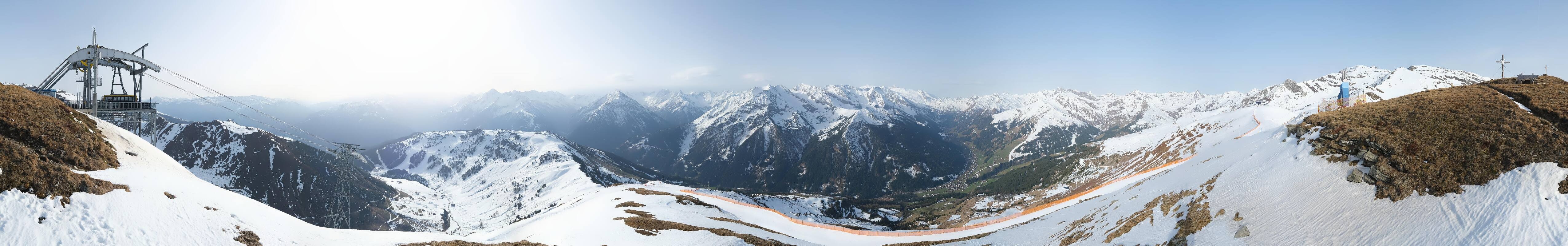 Archiv Foto Webcam Tux - Ausblick von der Wanglspitze