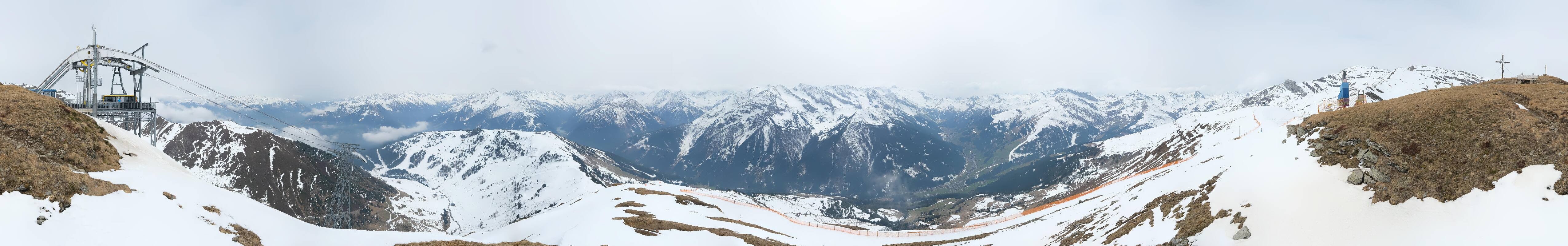 Archiv Foto Webcam Tux - Ausblick von der Wanglspitze