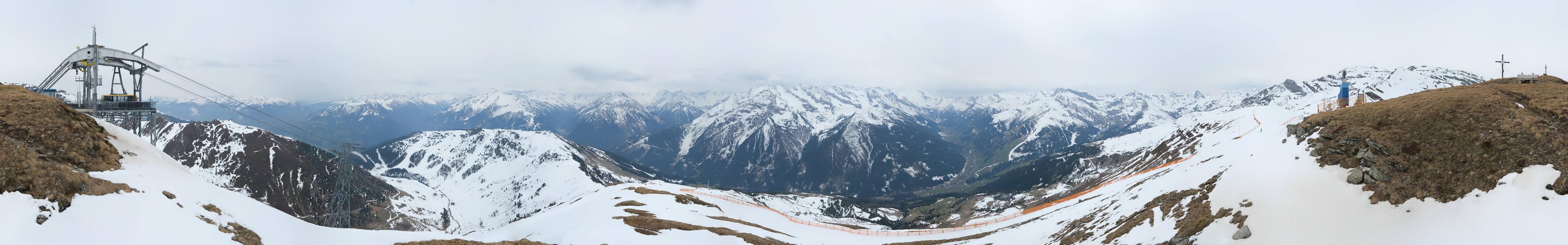 Archiv Foto Webcam Tux - Ausblick von der Wanglspitze