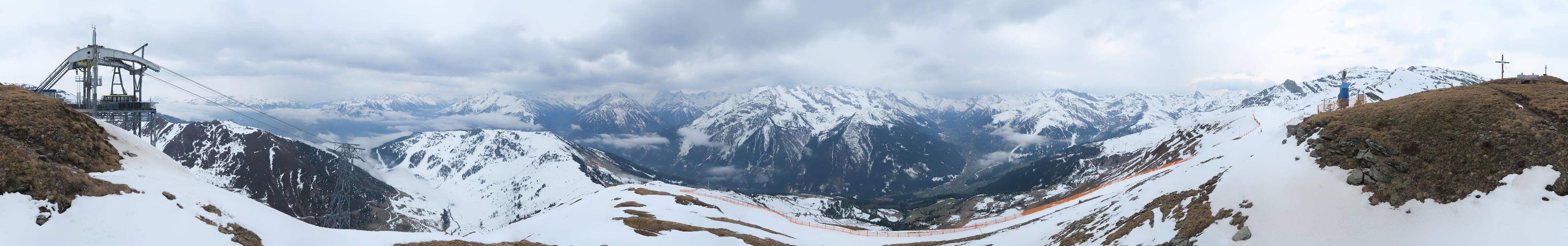 Archiv Foto Webcam Tux - Ausblick von der Wanglspitze