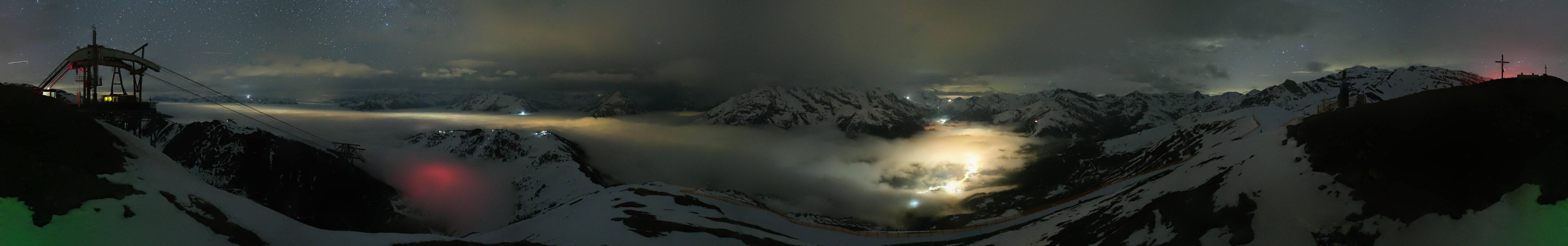 Archiv Foto Webcam Tux - Ausblick von der Wanglspitze