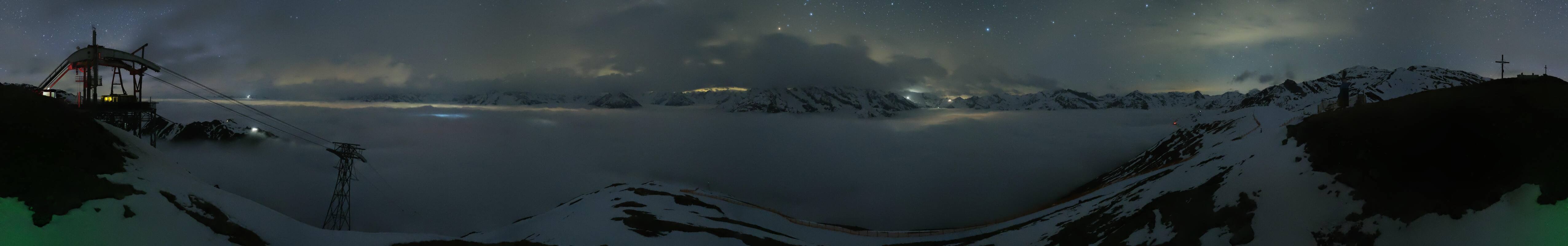 Archiv Foto Webcam Tux - Ausblick von der Wanglspitze