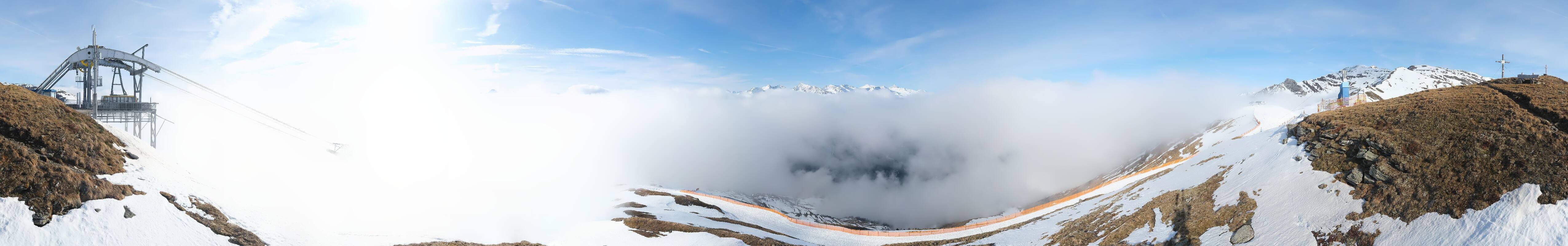 Archiv Foto Webcam Tux - Ausblick von der Wanglspitze