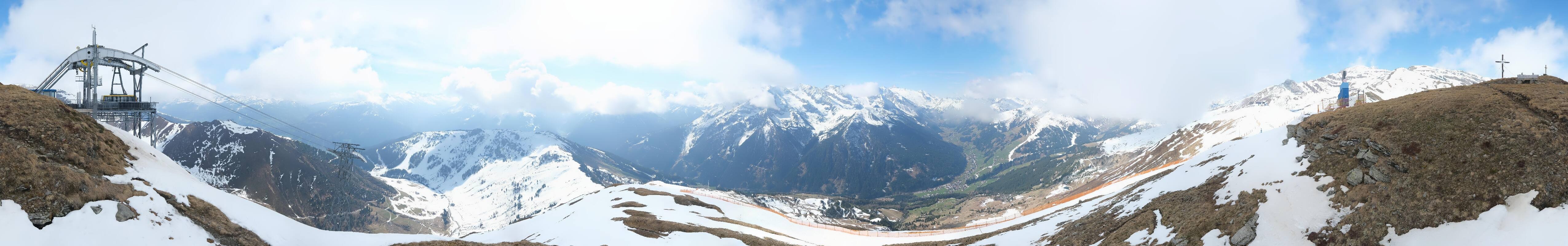 Archiv Foto Webcam Tux - Ausblick von der Wanglspitze