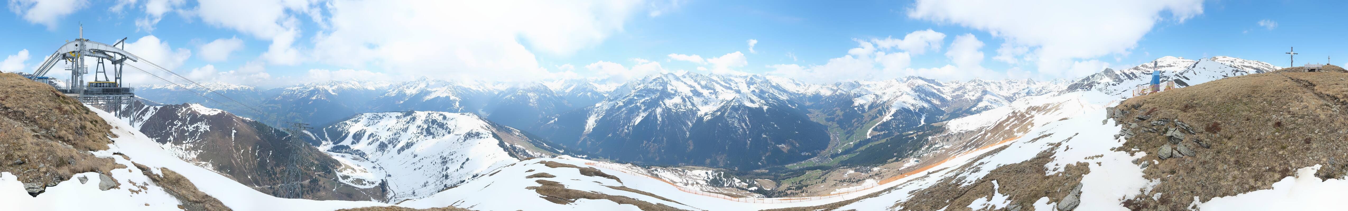 Archiv Foto Webcam Tux - Ausblick von der Wanglspitze