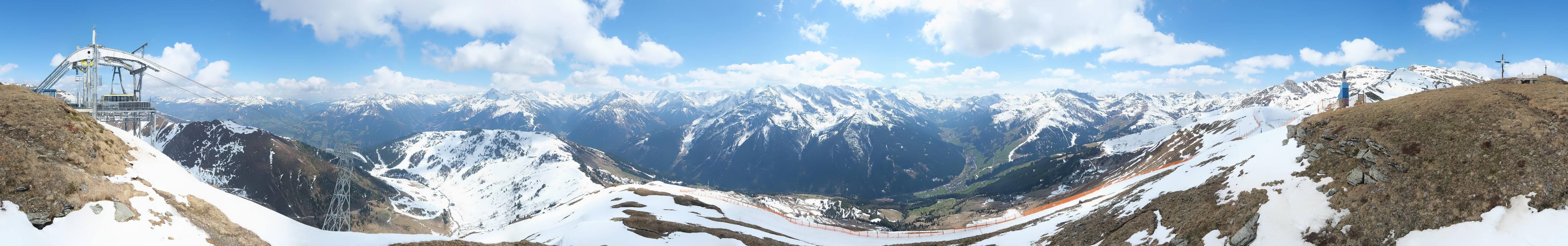Archiv Foto Webcam Tux - Ausblick von der Wanglspitze