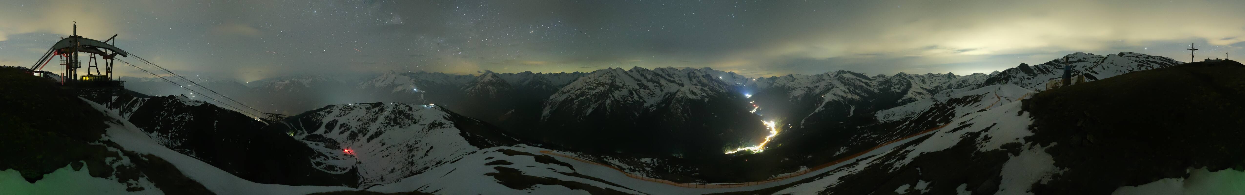 Archiv Foto Webcam Tux - Ausblick von der Wanglspitze