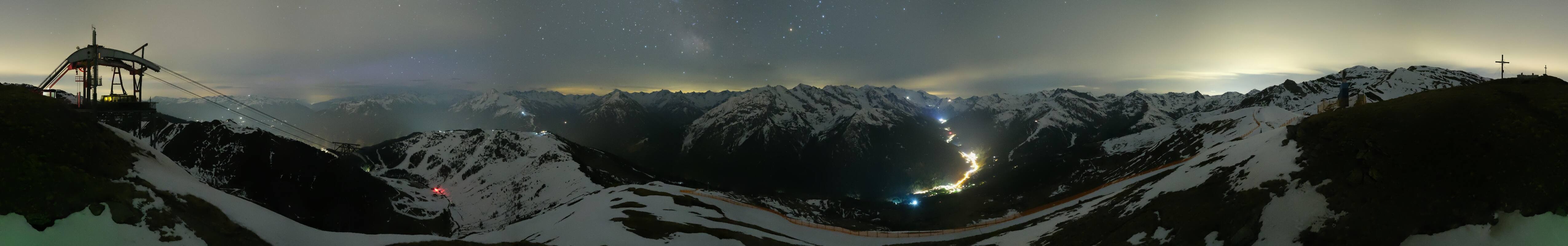 Archiv Foto Webcam Tux - Ausblick von der Wanglspitze
