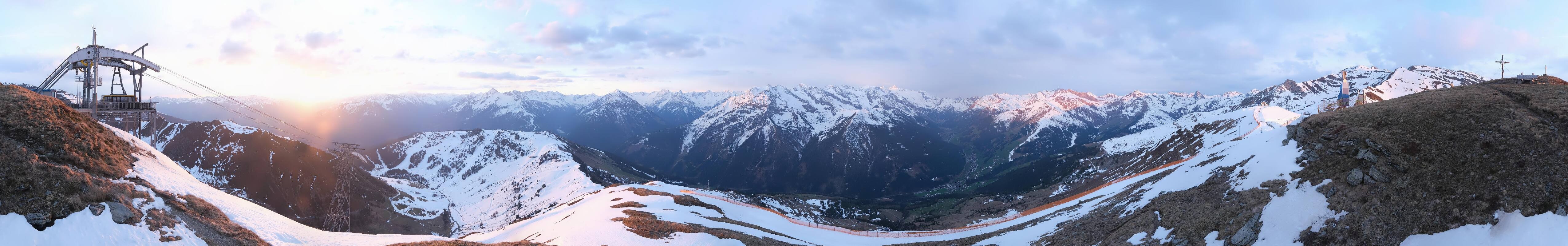 Archiv Foto Webcam Tux - Ausblick von der Wanglspitze