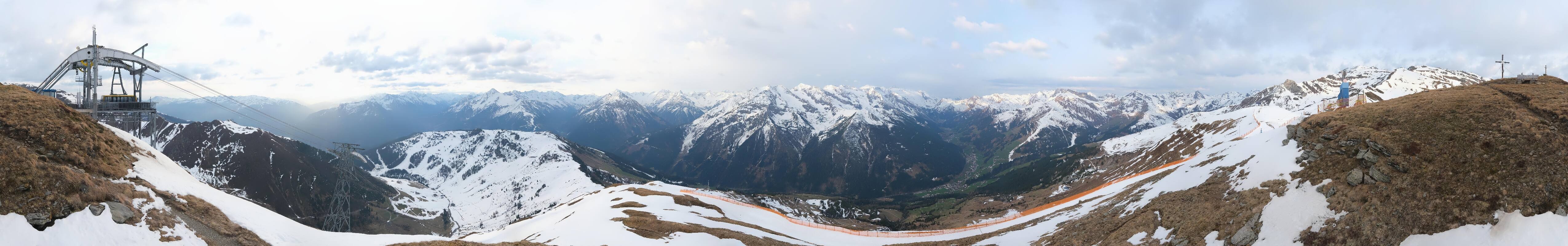 Archiv Foto Webcam Tux - Ausblick von der Wanglspitze