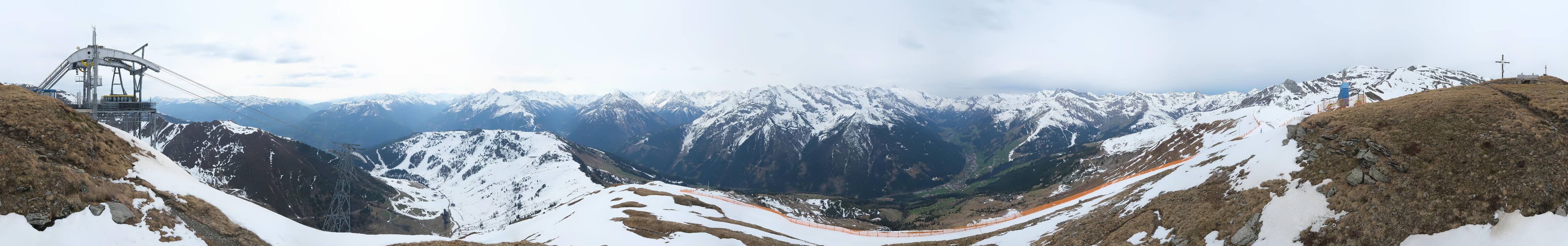 Archiv Foto Webcam Tux - Ausblick von der Wanglspitze