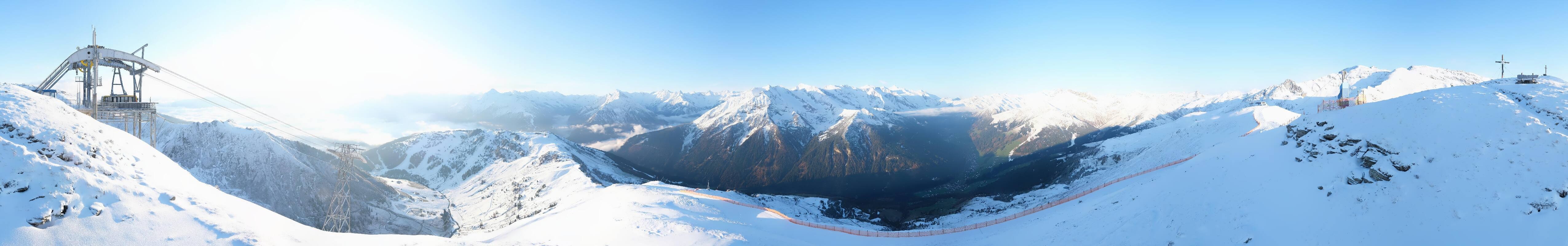 Archiv Foto Webcam Tux - Ausblick von der Wanglspitze