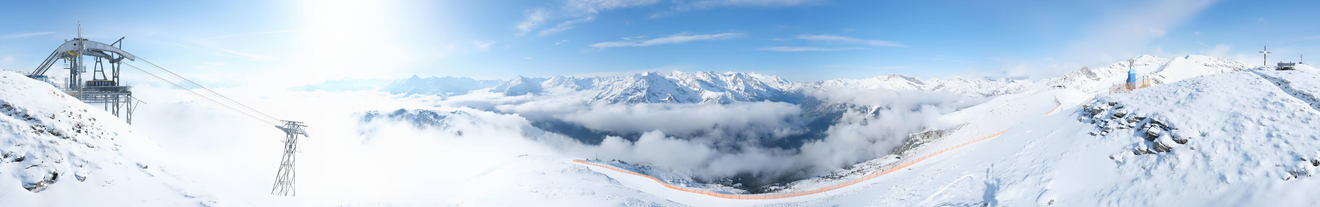 Archiv Foto Webcam Tux - Ausblick von der Wanglspitze