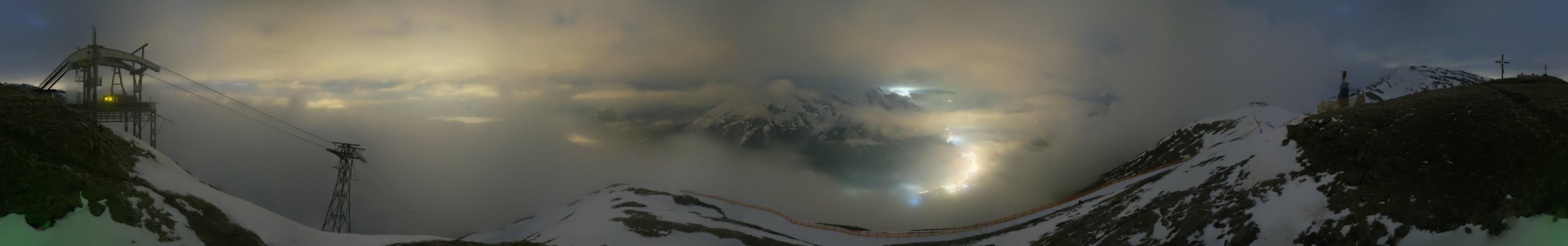 Archived image Webcam Tux - View from the Wanglspitze