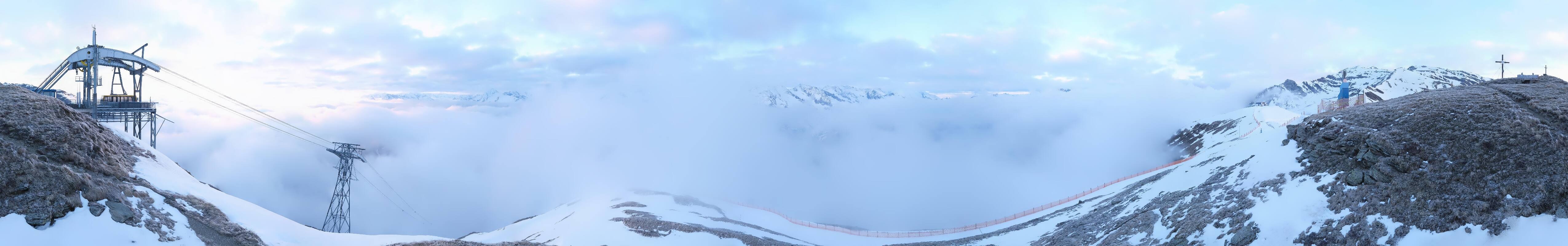 Archived image Webcam Tux - View from the Wanglspitze