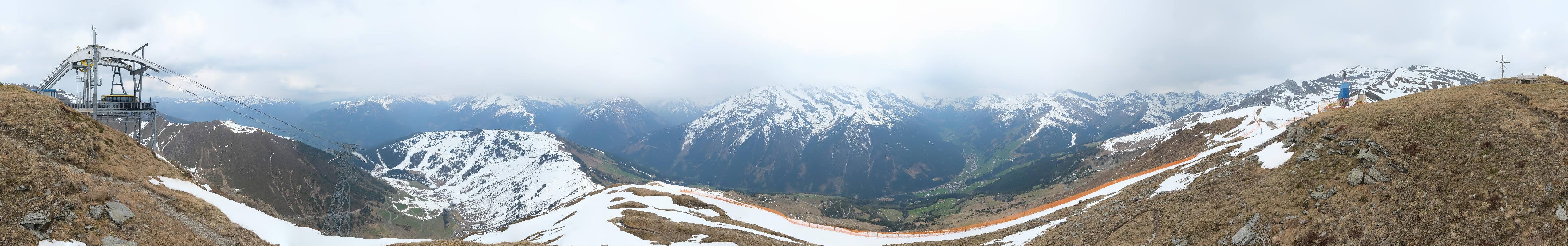 Archiv Foto Webcam Tux - Ausblick von der Wanglspitze