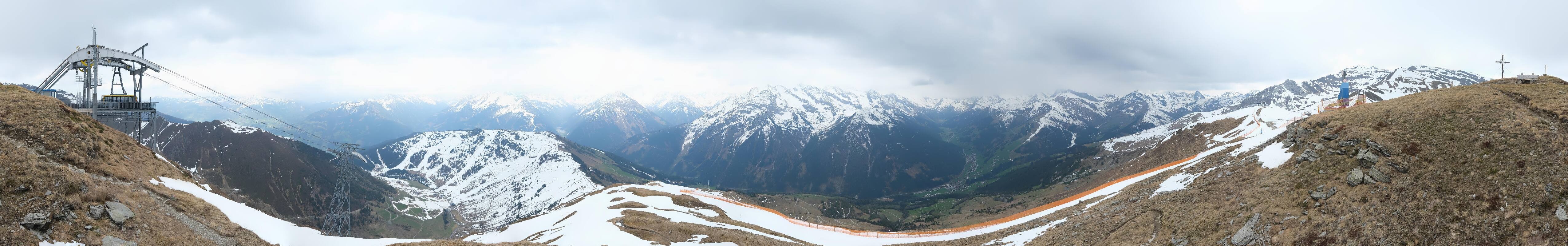 Archiv Foto Webcam Tux - Ausblick von der Wanglspitze