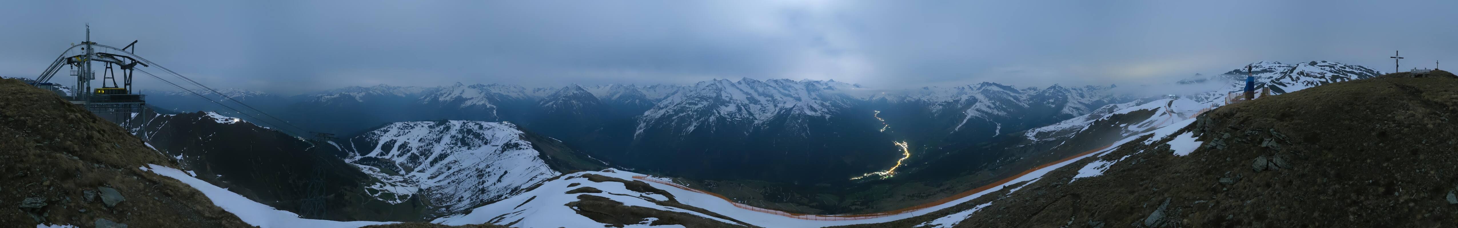 Archiv Foto Webcam Tux - Ausblick von der Wanglspitze