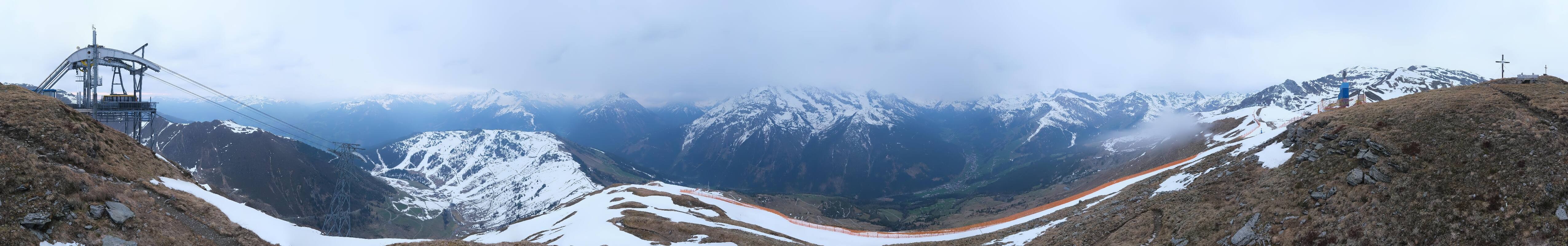 Archiv Foto Webcam Tux - Ausblick von der Wanglspitze