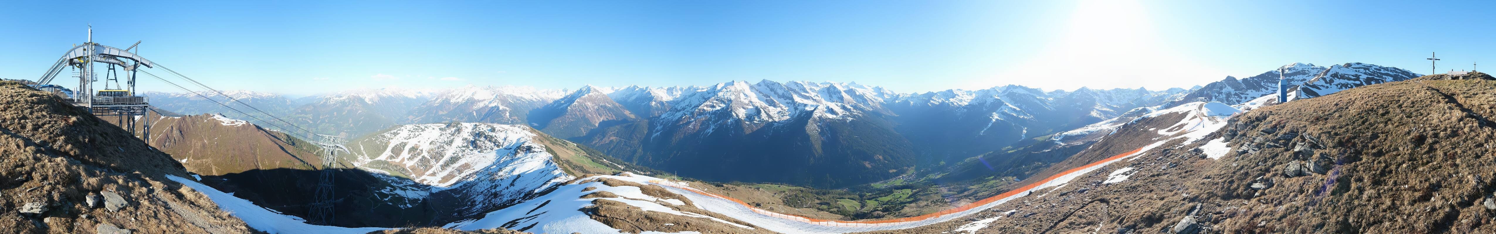 Archiv Foto Webcam Tux - Ausblick von der Wanglspitze