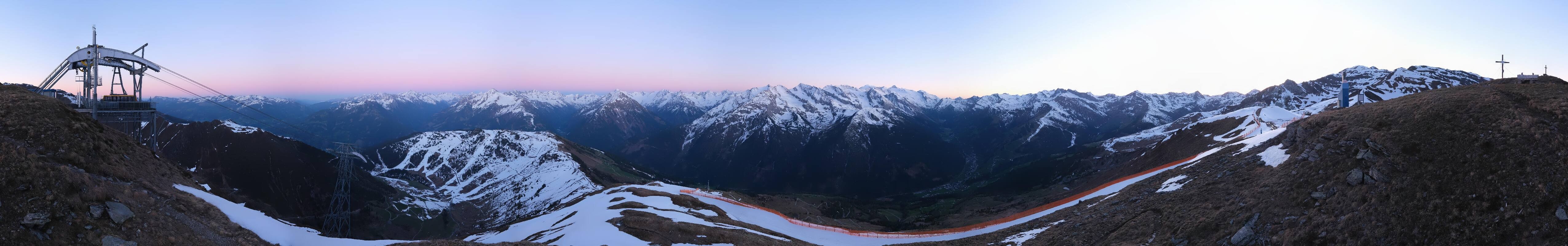 Archiv Foto Webcam Tux - Ausblick von der Wanglspitze