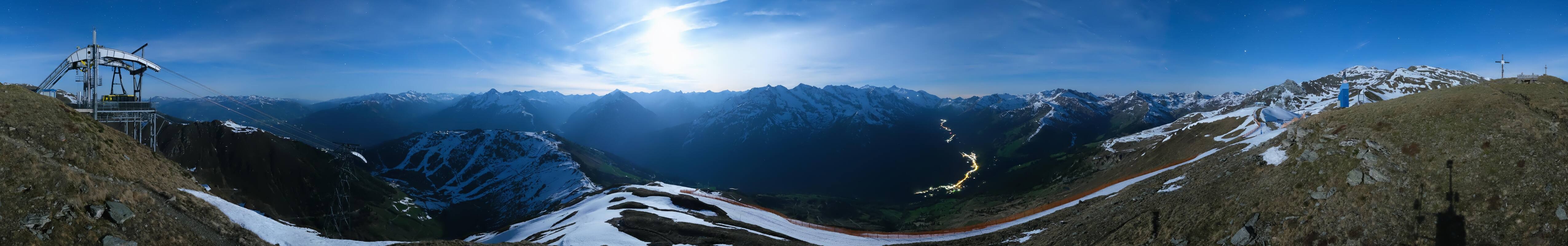 Archiv Foto Webcam Tux - Ausblick von der Wanglspitze