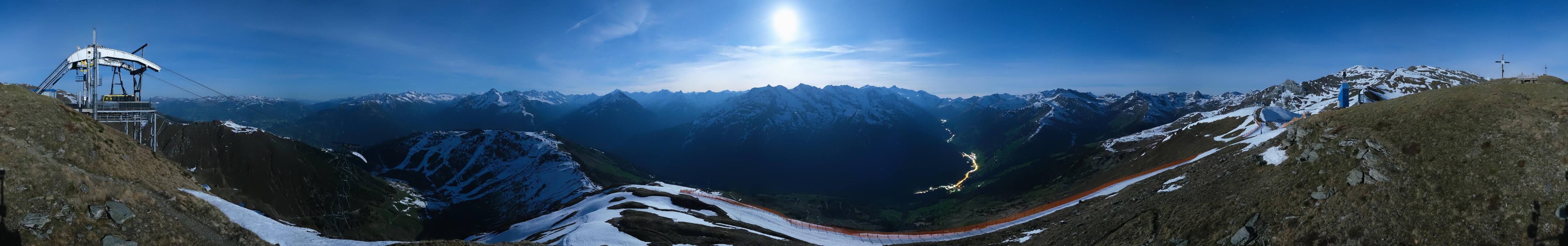 Archiv Foto Webcam Tux - Ausblick von der Wanglspitze