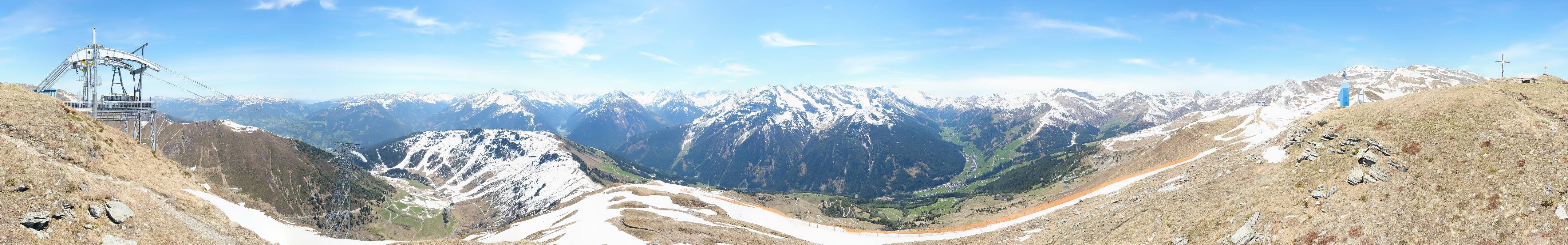 Archiv Foto Webcam Tux - Ausblick von der Wanglspitze