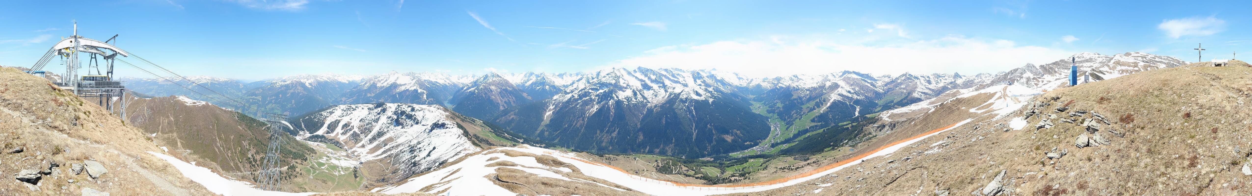 Archiv Foto Webcam Tux - Ausblick von der Wanglspitze