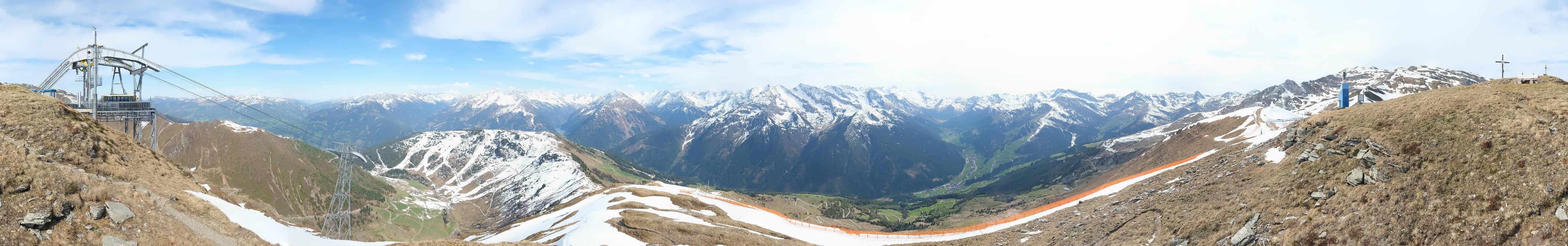 Archiv Foto Webcam Tux - Ausblick von der Wanglspitze