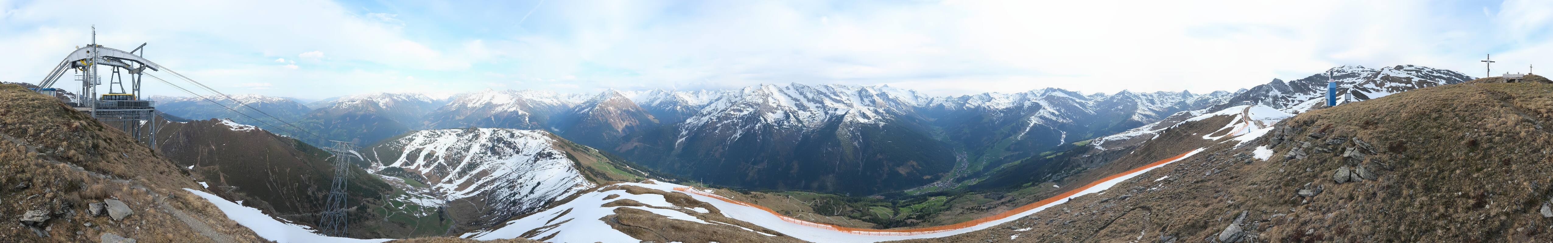 Archiv Foto Webcam Tux - Ausblick von der Wanglspitze