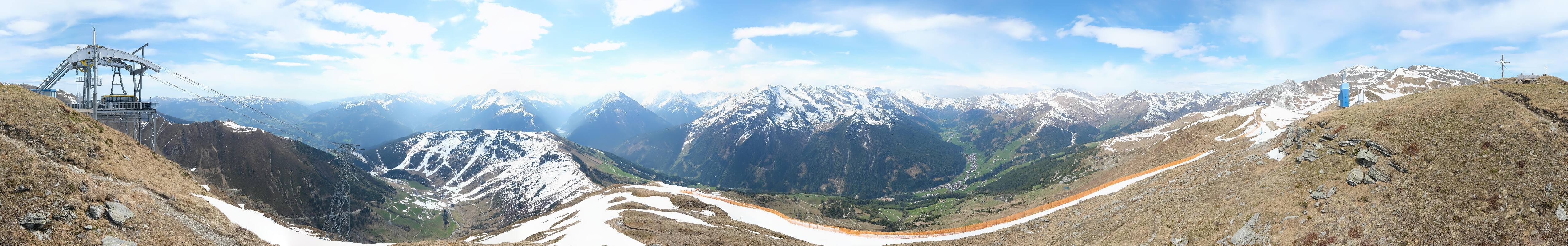 Archived image Webcam Tux - View from the Wanglspitze