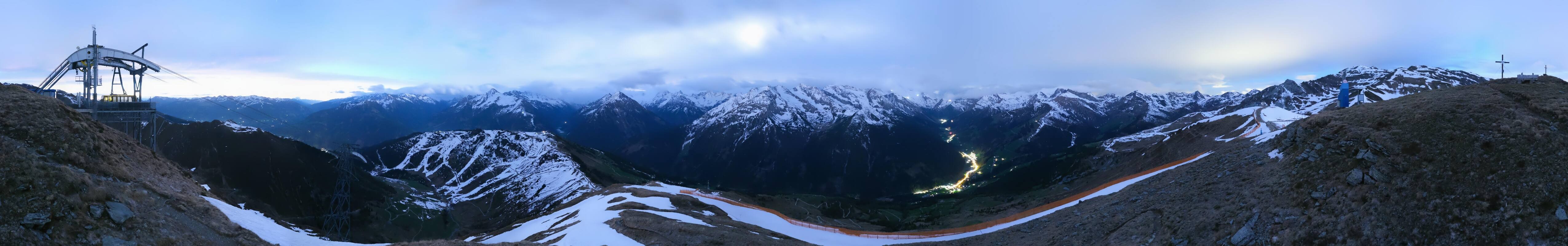 Archiv Foto Webcam Tux - Ausblick von der Wanglspitze