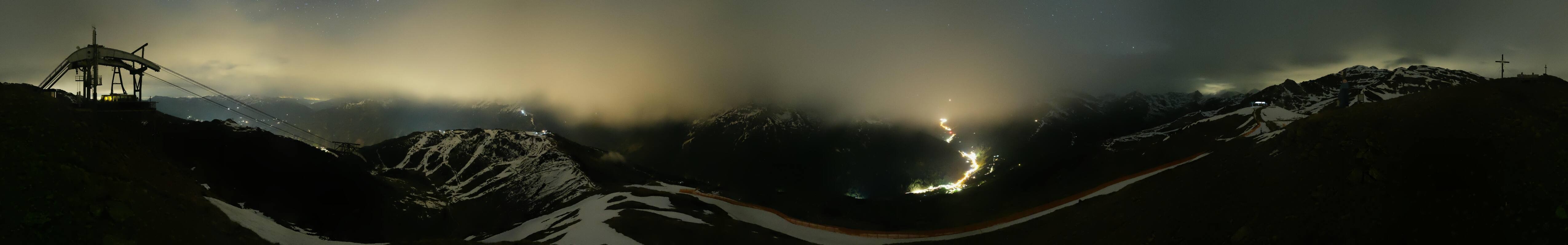 Archiv Foto Webcam Tux - Ausblick von der Wanglspitze