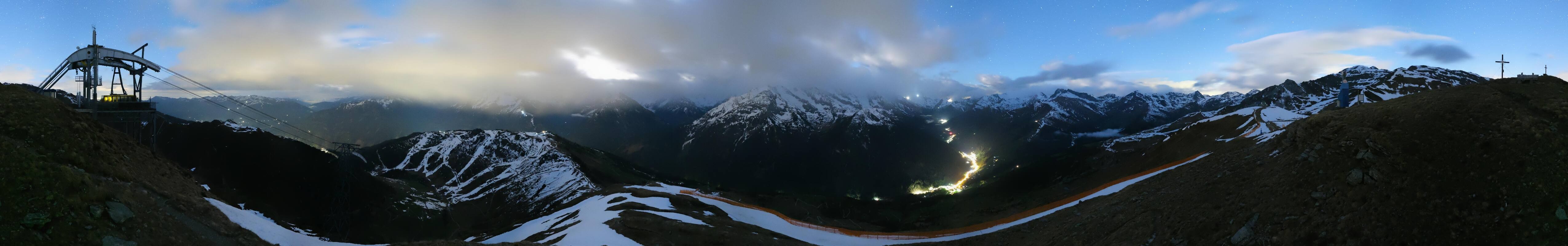 Archiv Foto Webcam Tux - Ausblick von der Wanglspitze
